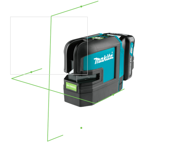 Makita Cross Line Laser CXT SK106GD rreze e gjelbër