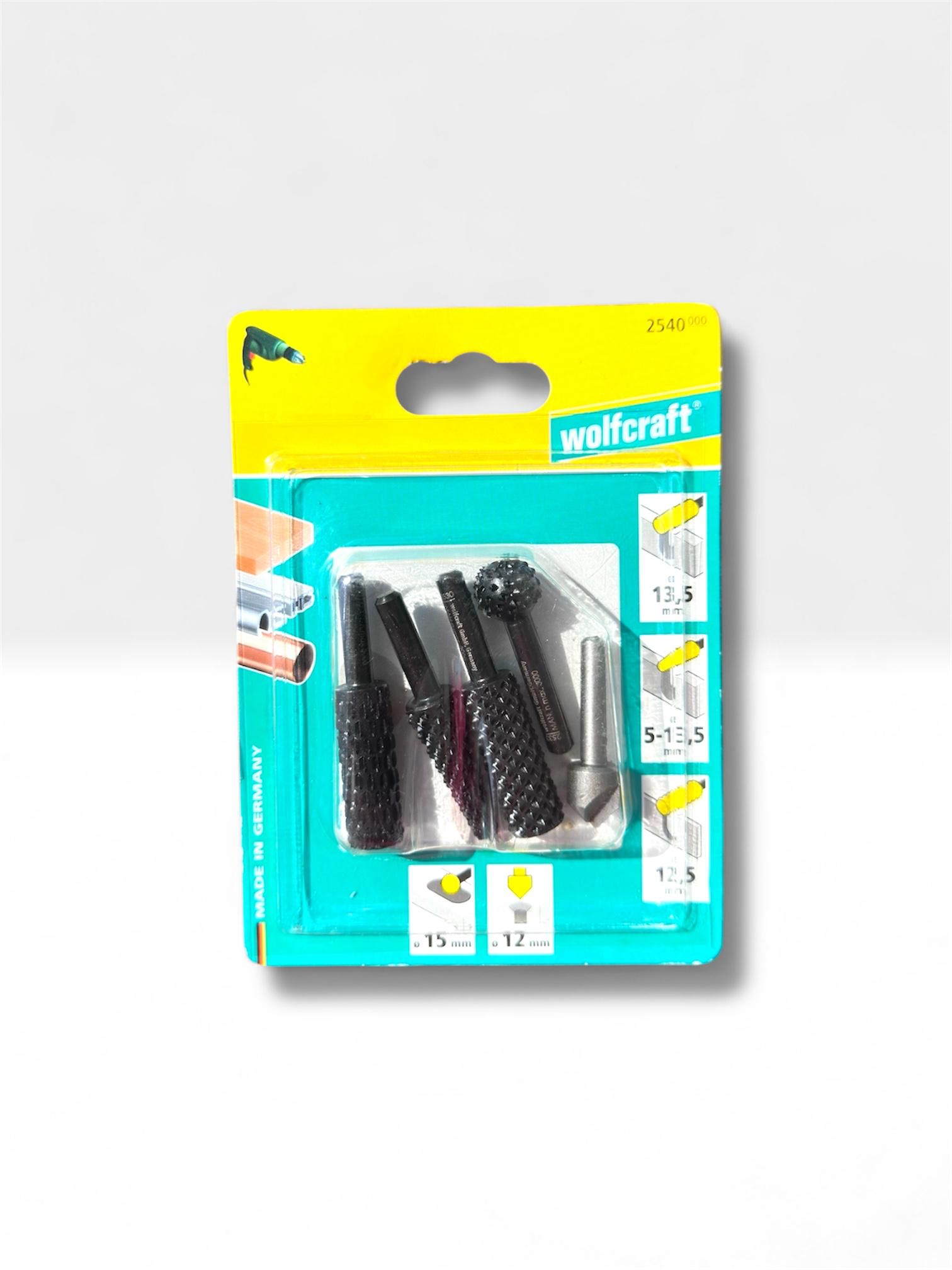 Wolfcraft set frezash gdhëndjeje